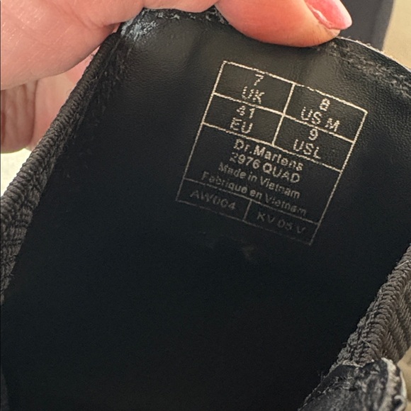 Dr. Martens Black Platform Boots - Picture 4 of 4